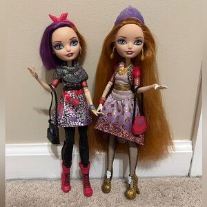 Ever After High Holly and Poppy O’hair Dolls